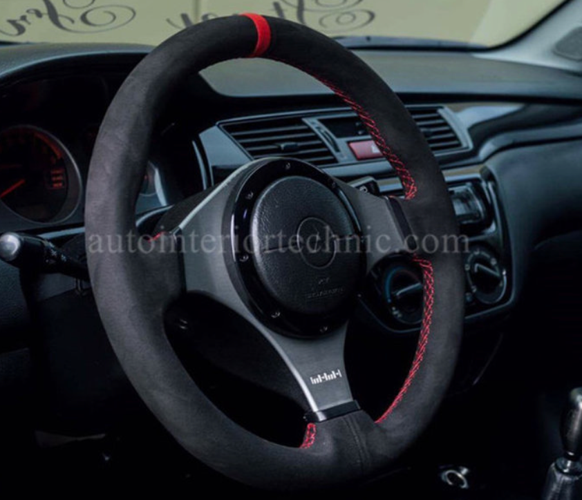 Evo 9 steering wheel wrap deals