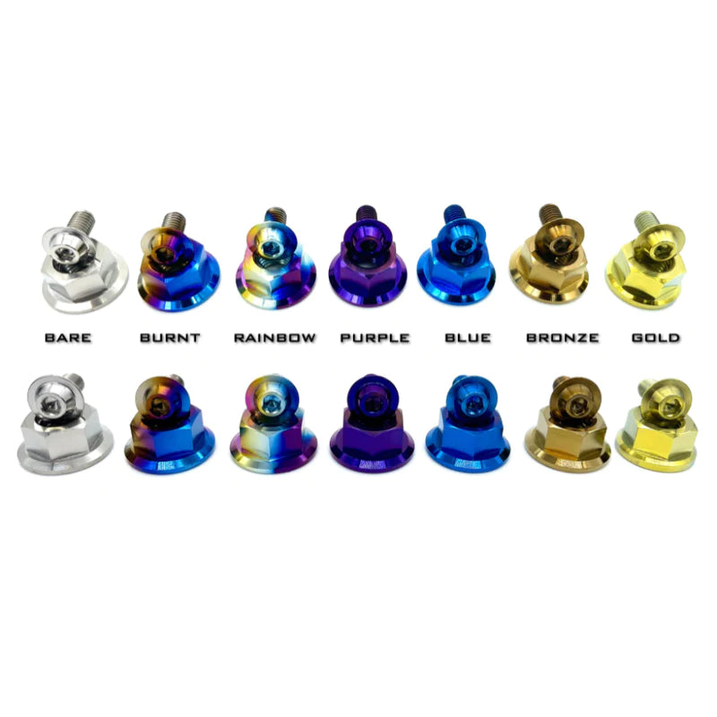 JDC Titanium Stud Kit Washers M8/M10 (Universal) - JD Customs U.S.A