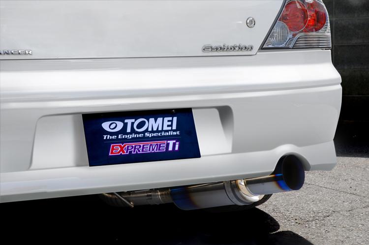 Tomei Titanium Single Exit Catback Exhaust (Evo 7/8/9) - 12