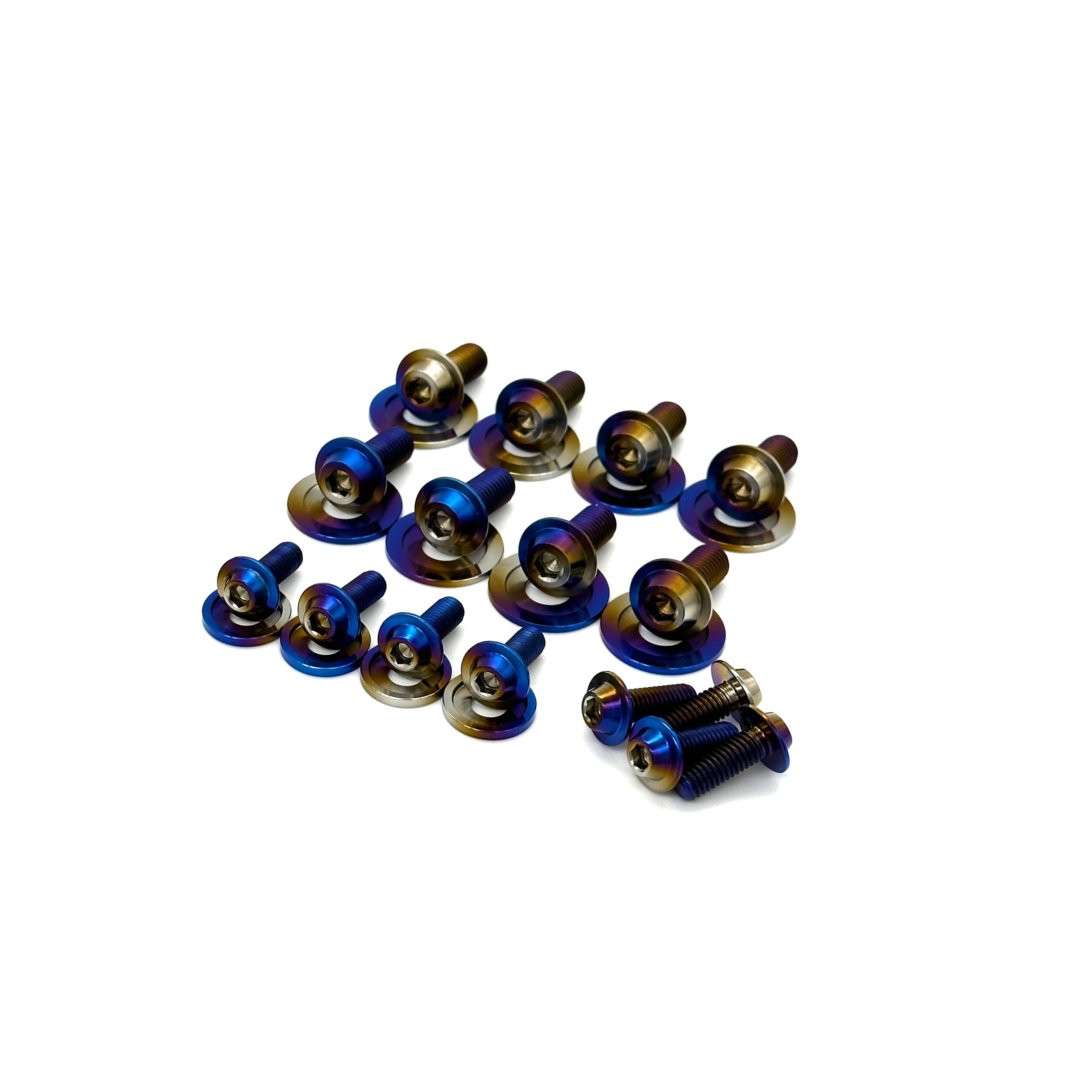 JDC Titanium Trunk Hardware Kit (Evo X) - JD Customs U.S.A