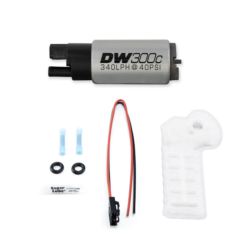 DeatschWerks 340lph DW300C Compact Fuel Pump (16 - 20 Civic/Type R) - DeatschWerks