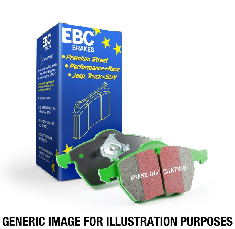 EBC Greenstuff Front Brake Pads (Multiple Applications)