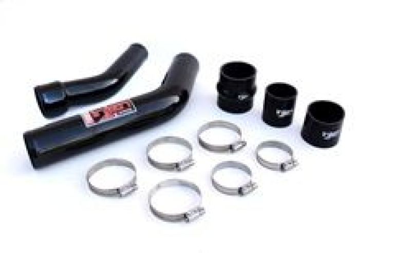 Injen Black Intercooler Kit Two Piece Upper (08 - 14 Mitsubishi Evo X) - Injen