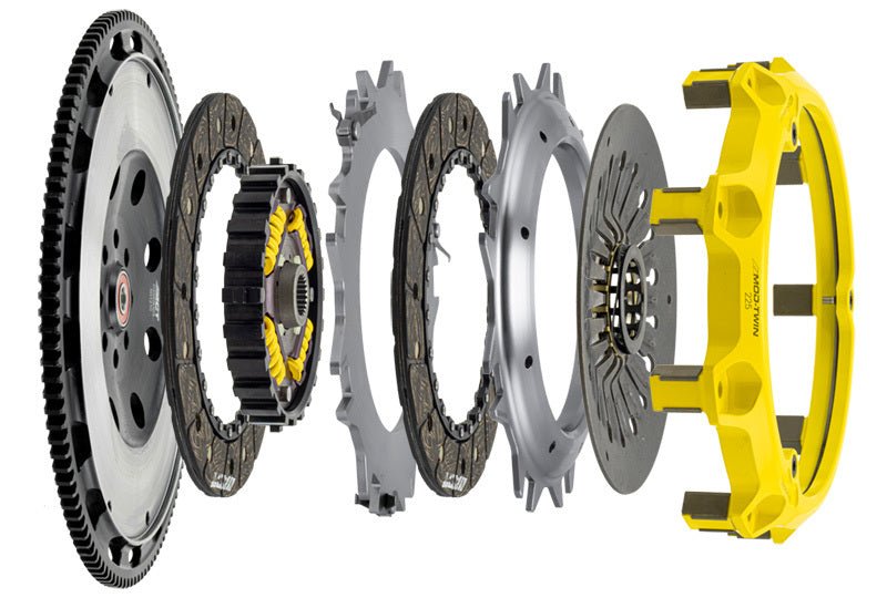 ACT Mod Twin XT Rigid Hub Street Kit w/ Organic Discs (04 - 21 Subaru STi) - ACT