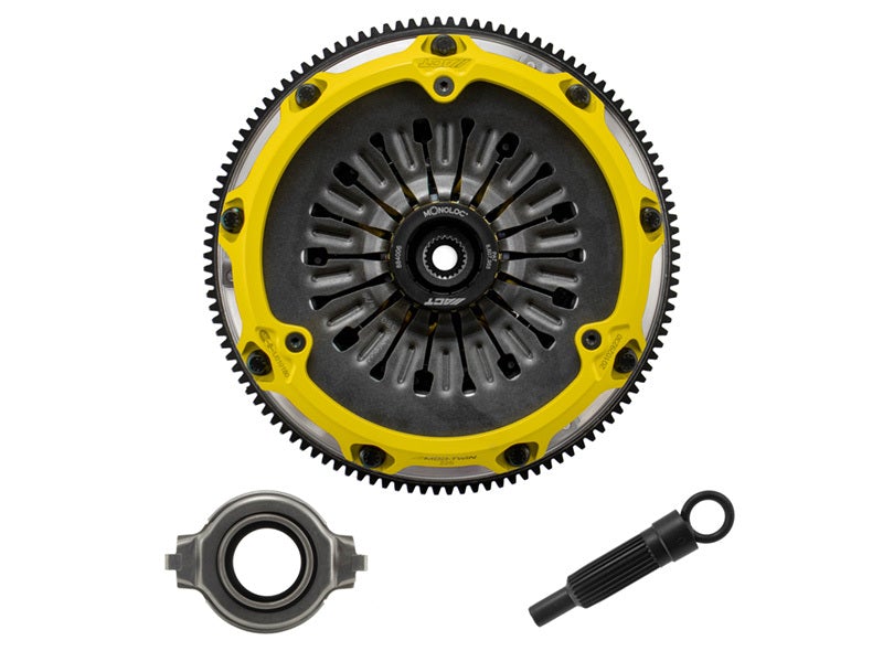 ACT Mod Twin XX Sprung Hub Race Kit w/ 6 - Pad Discs Torque Cap 1340/ft/lbs (Evo 8/9) - ACT