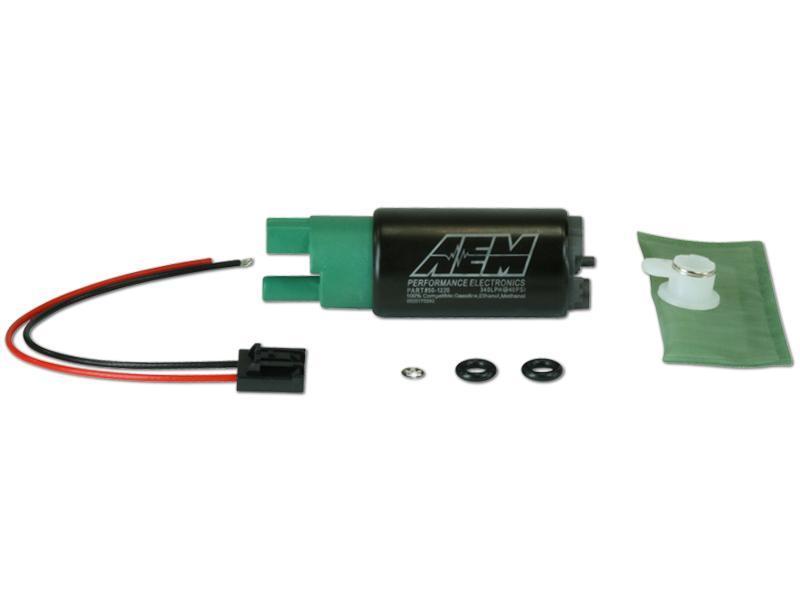 AEM 340LPH High Flow In-Tank Fuel Pump E85 Compatible 65mm w/ Offset Inlet (Universal) - JD Customs U.S.A
