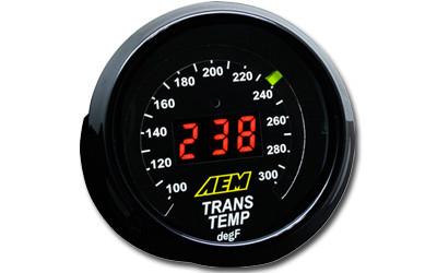 AEM Electronics Oil/Transmission/Coolant Temperature Gauge Digital 52mm -  Universal