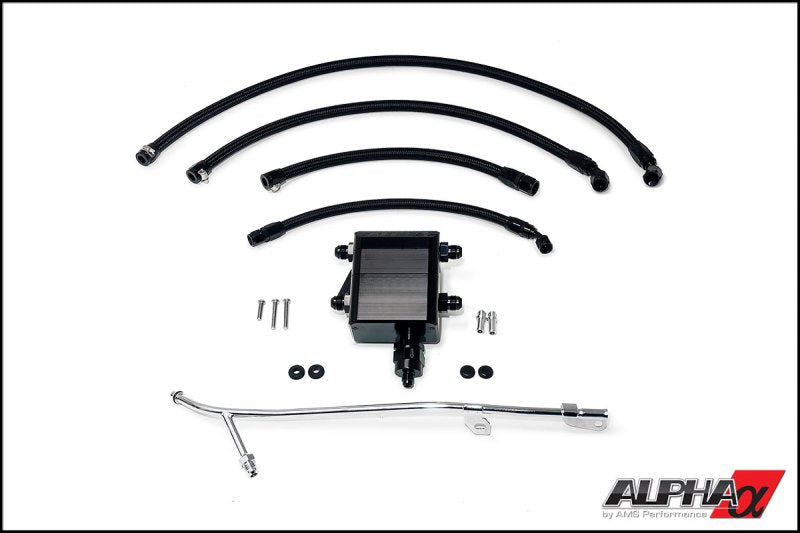 AMS Performance Alpha Air Oil Separator (09+ Nissan GT - R R35) - AMS