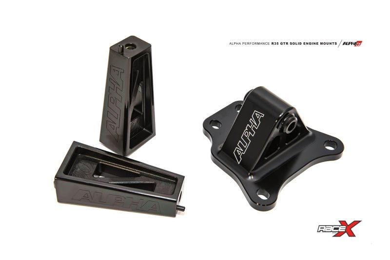 AMS Performance Alpha Race X Solid Motor Mounts (09+ Nissan GT - R R35) - AMS