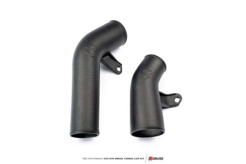 AMS Performance Omega Turbo Kit 3in Lower Intercooler Pipes (Nissan GT - R R35) - AMS