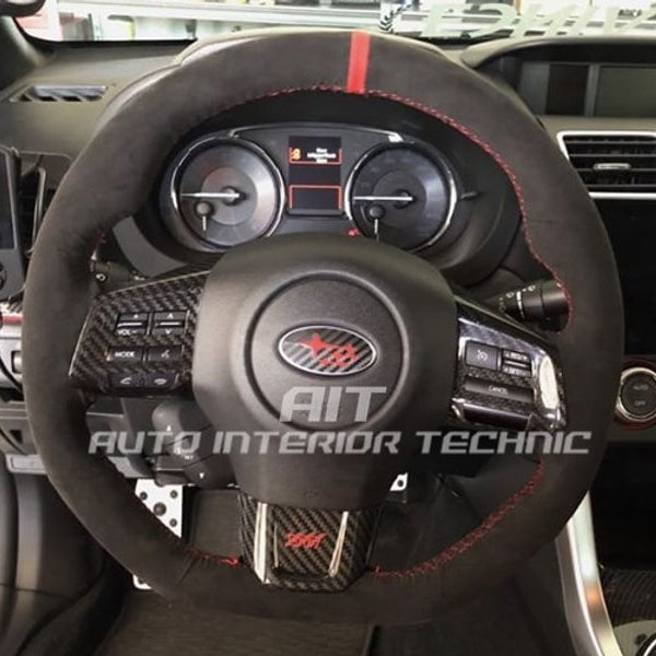 Auto Interior Technic Steering Wheel Wrap (15 - 20 WRX/STI) - Auto Interior Technic