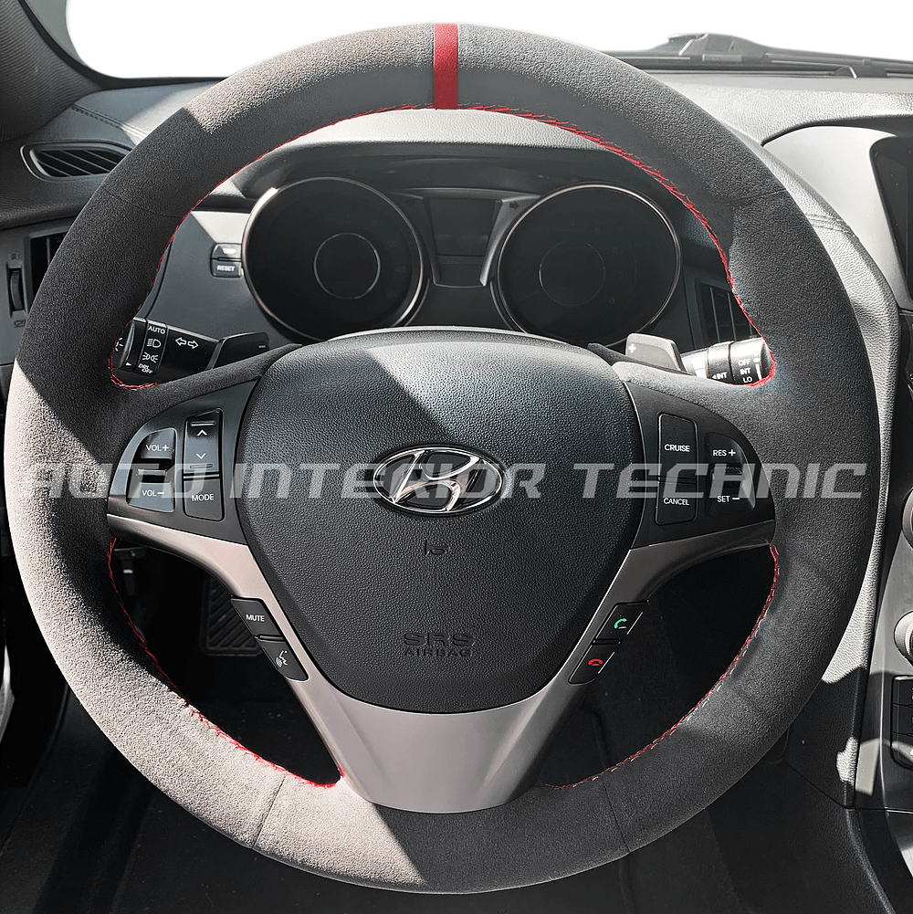 Auto Interior Technic Steering Wheel Wrap (Genesis Coupe 09+) - Auto Interior Technic