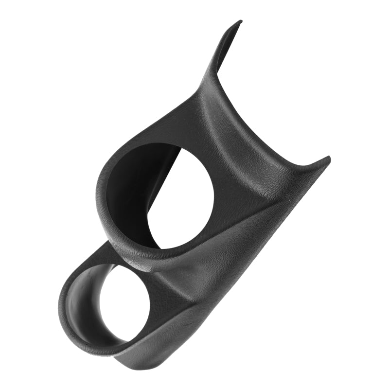 Autometer Black Right Hand Dual Pod (MK4 Supra) - AutoMeter