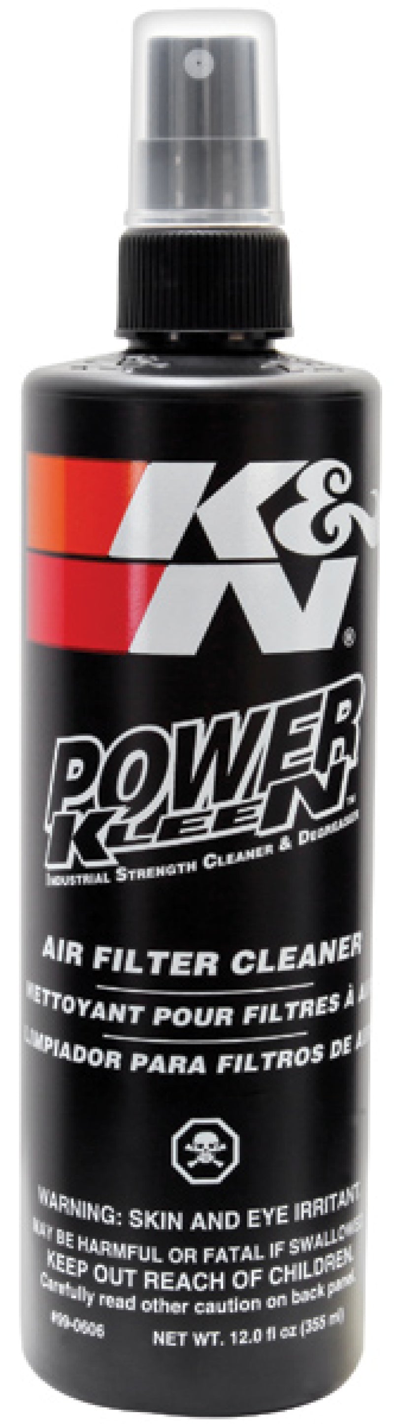 K&N Air Filter Cleaner - 12oz Pump Spray