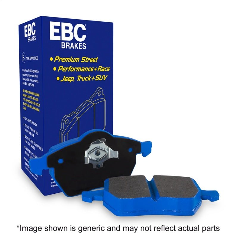 EBC Bluestuff Rear Brake Pads (17+ Honda Civic / Type - R) - EBC