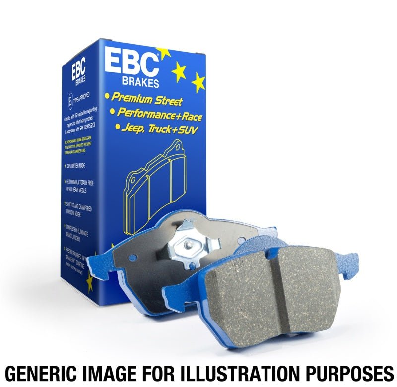EBC Bluestuff Rear Brake Pads (17+ Honda Civic / Type - R) - EBC