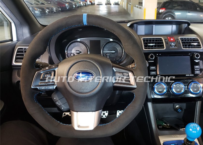 Auto Interior Technic Steering Wheel Wrap (15-20 WRX/STI)
