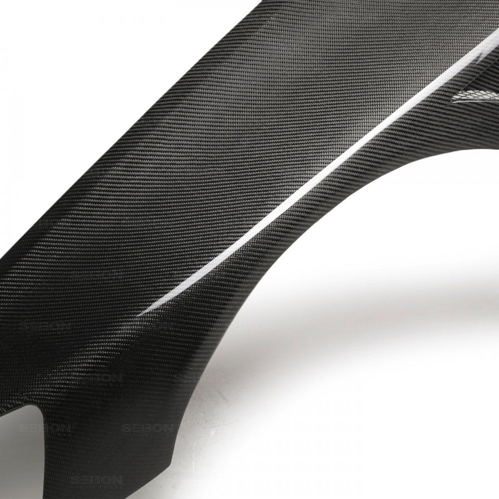 Seibon Carbon Fiber 10mm Wider Fenders (Evo 8/9) (seiFF0305MITEVO8) - 5