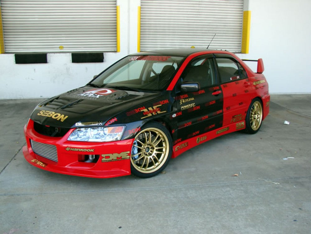 Seibon Carbon Fiber 10mm Wider Fenders (Evo 8/9) (seiFF0305MITEVO8) - 7