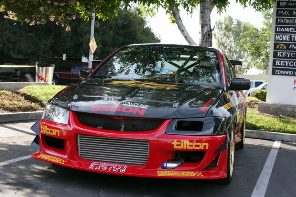Seibon Carbon Fiber 10mm Wider Fenders (Evo 8/9) (seiFF0305MITEVO8) - 9