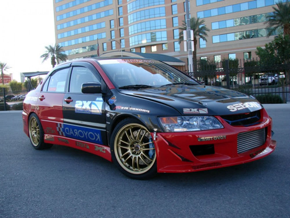 Seibon Carbon Fiber 10mm Wider Fenders (Evo 8/9) (seiFF0305MITEVO8) - 8
