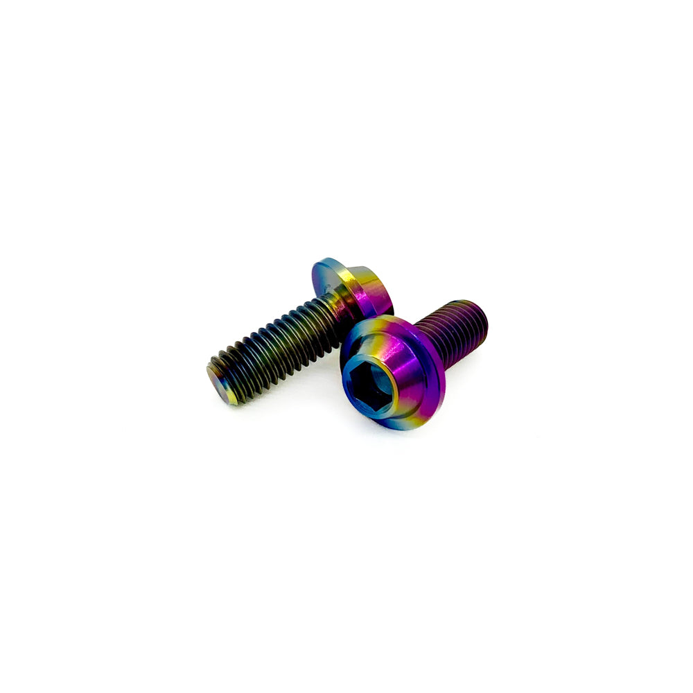 JDC Titanium Hood Bracket Bolt Kit | Mitsubishi Evo 8/9/X