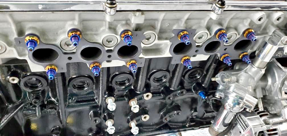 JDC Titanium Exhaust Manifold Stud Kit (MK4 Supra) - 9