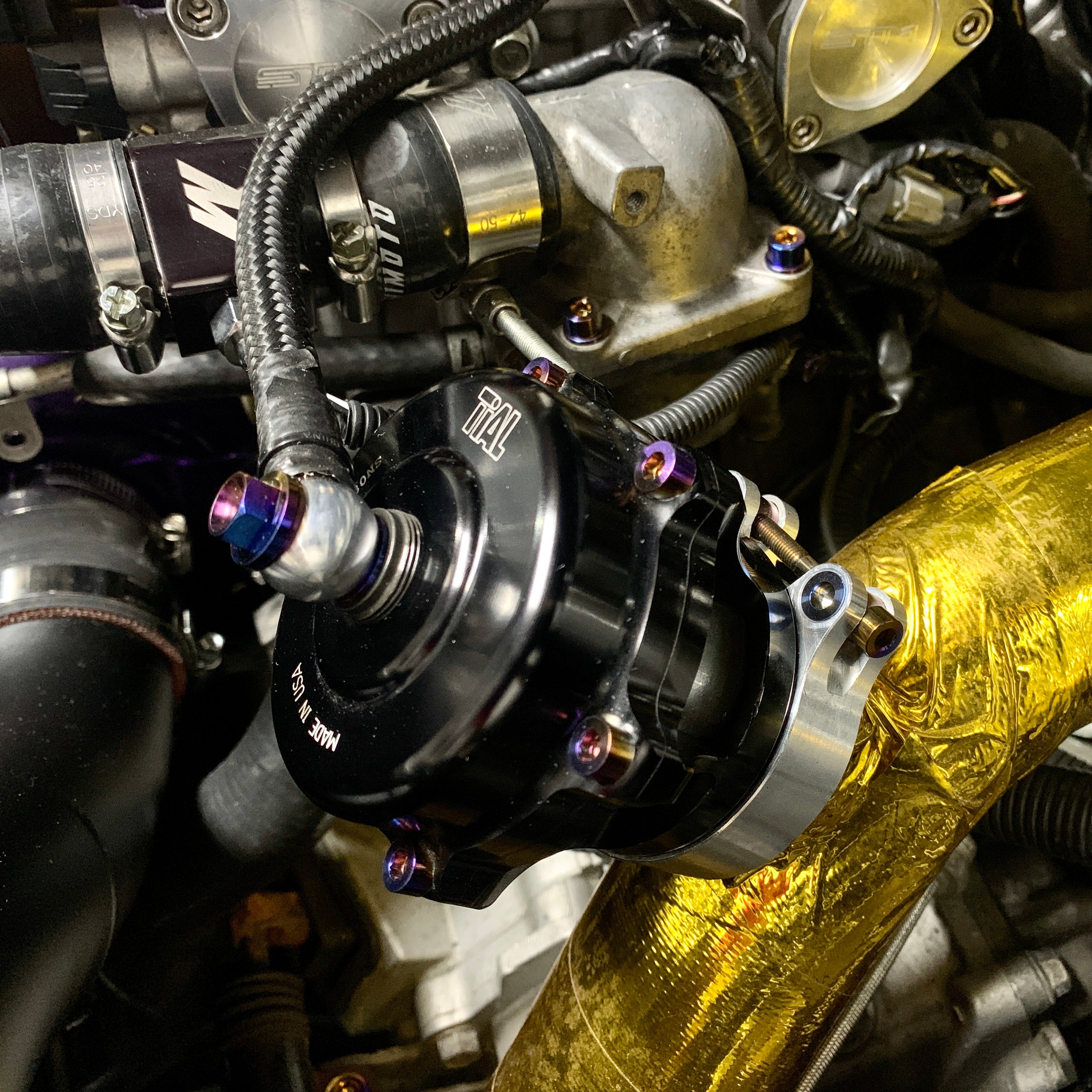 JDC Titanium TiAL Q Blow Off Valve Hardware - 4