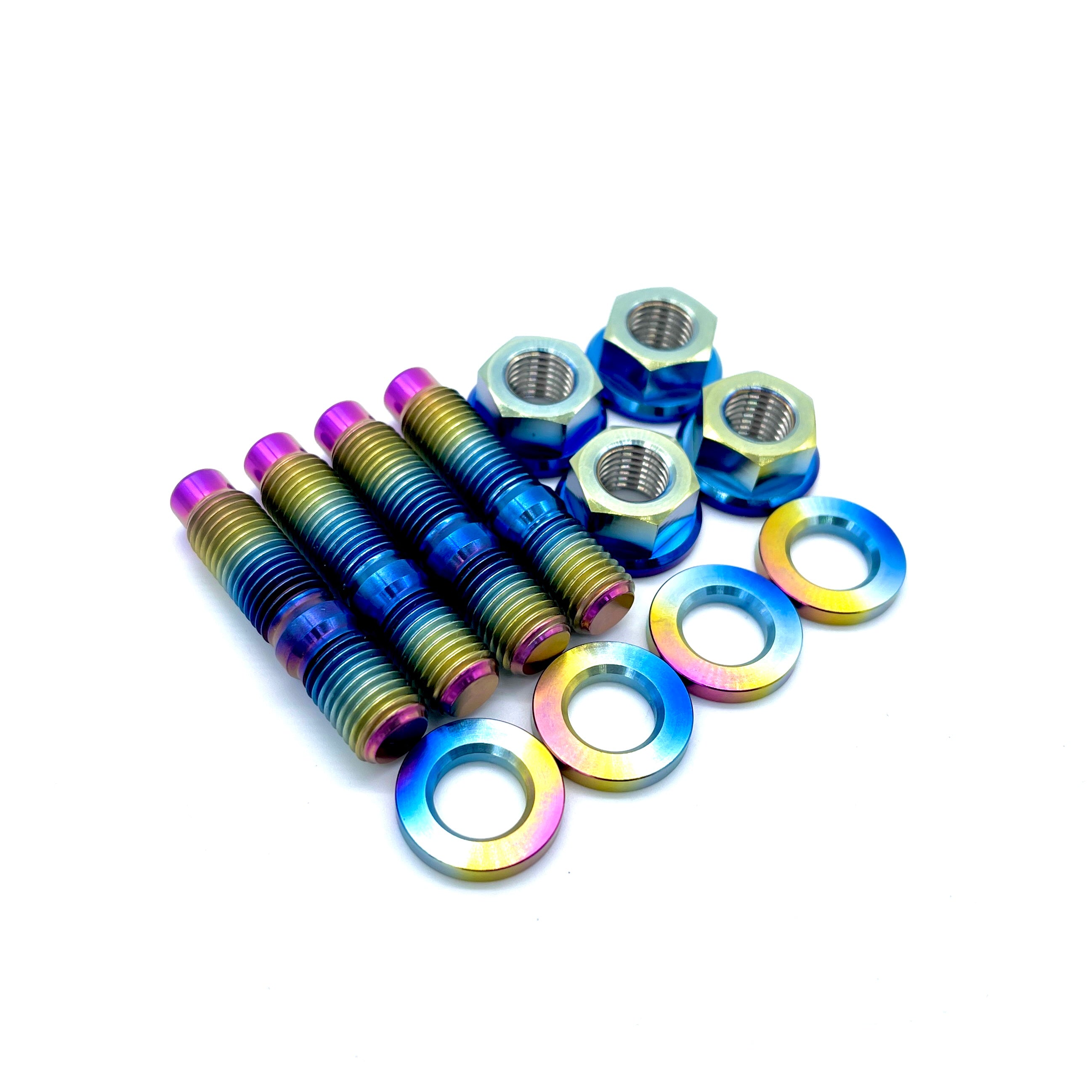 JDC Titanium Stud Sets M8/M10 (Universal) - 23