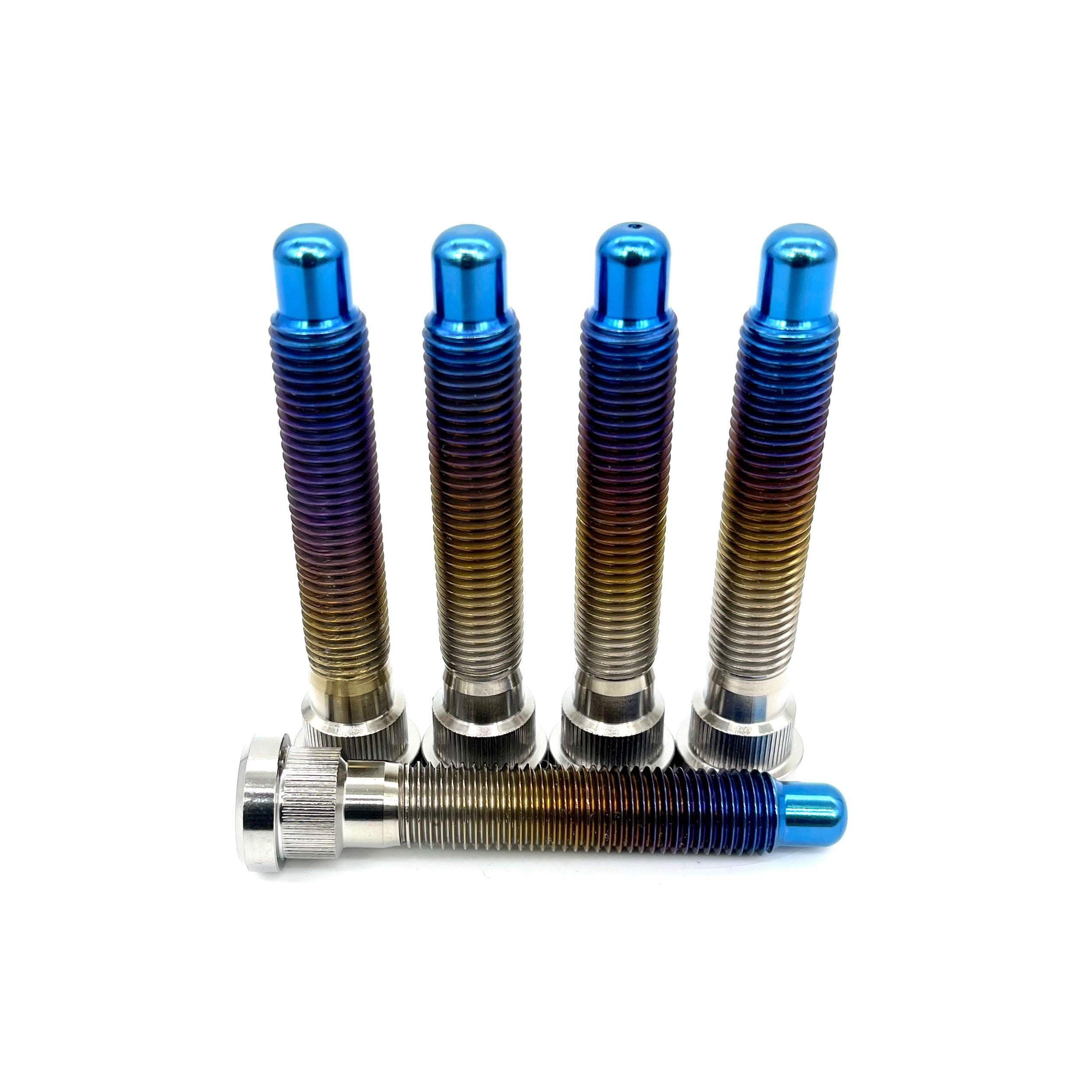 JDC Titanium Extended Wheel Studs 1.25 Thread Pitch (Multiple Applications)