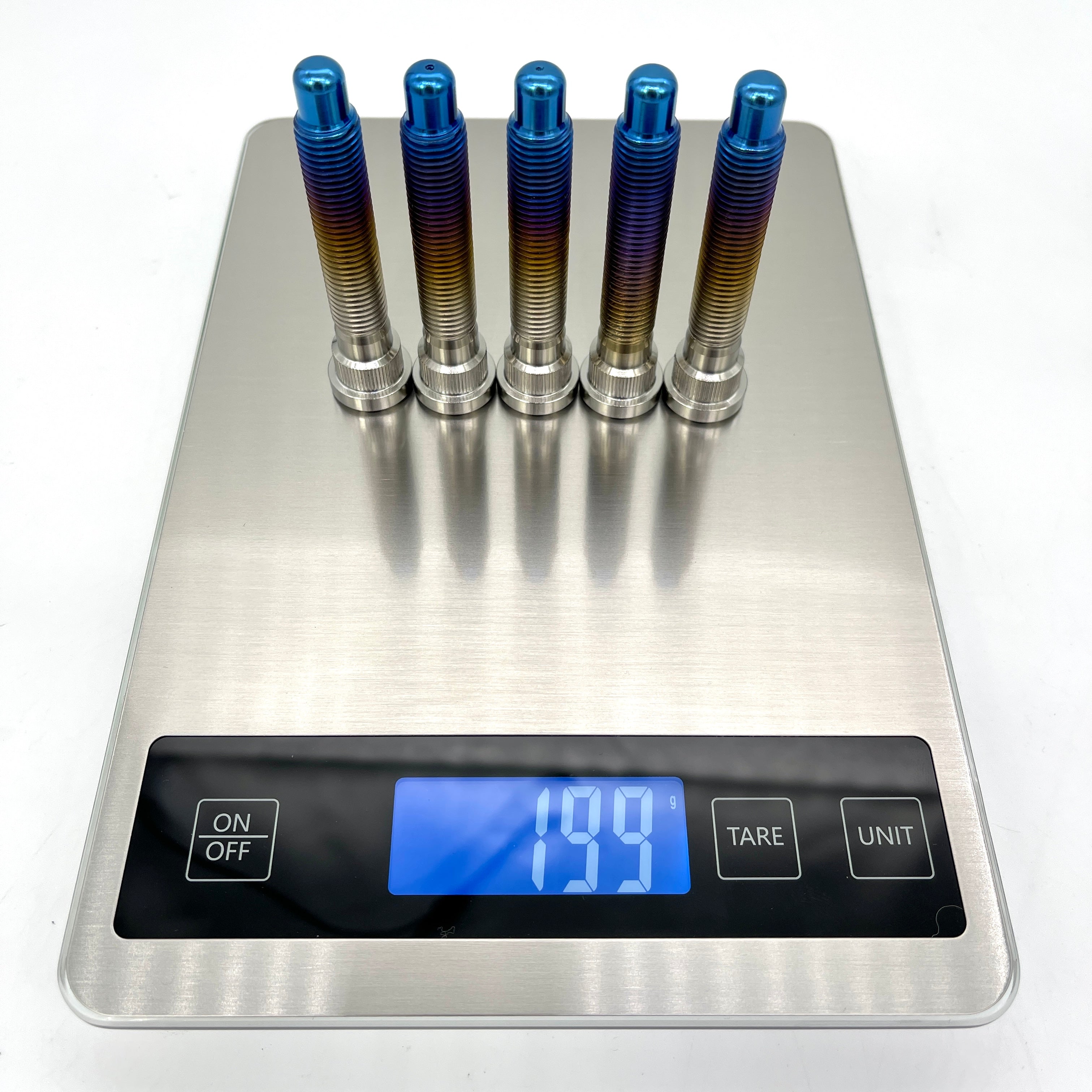 JDC Titanium M12x1.25 Extended Wheel Studs (Multiple Applications) - JD Customs U.S.A