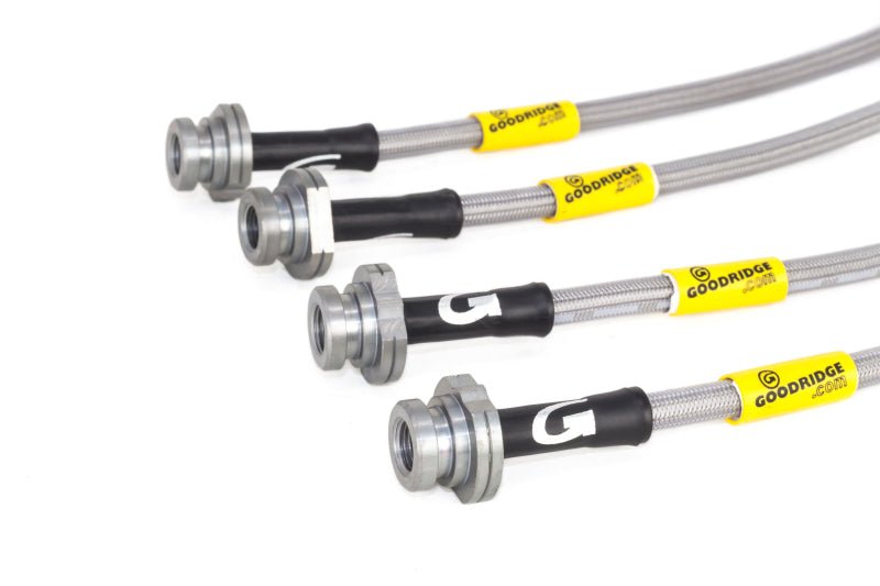 Goodridge 10 - 14 Nissan GT - R (Base Only) SS Brake Line Kit - Goodridge
