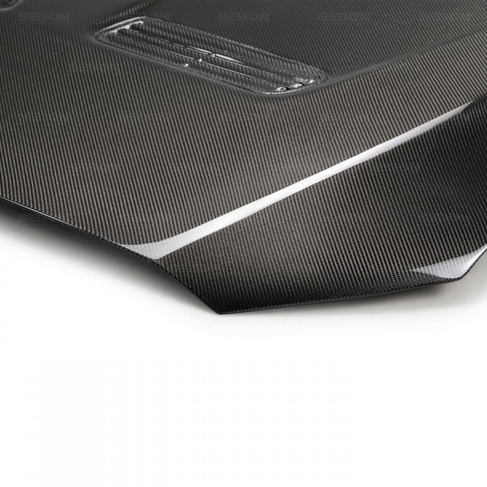 Seibon OEM-Style Carbon Fiber Hood | Mitsubishi Evo X (seiHD0809MITEVOX-OE)