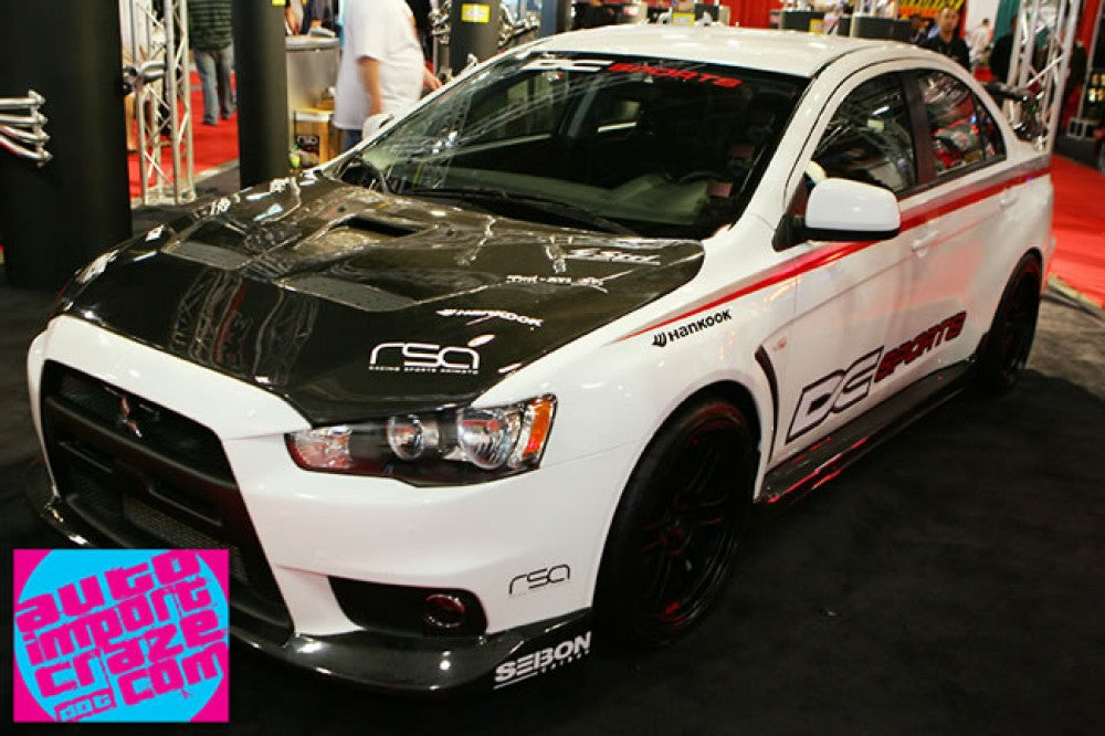 Seibon OEM-Style Carbon Fiber Hood | Mitsubishi Evo X (seiHD0809MITEVOX-OE)