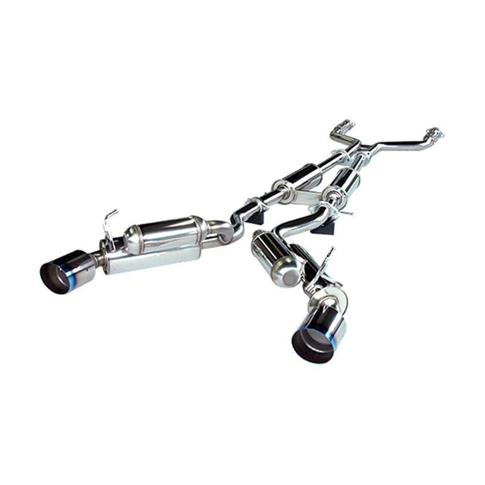 HKS Dual Hi - Power Titanium Tip Catback Exhaust (08 - 13 Infiniti G37) - HKS