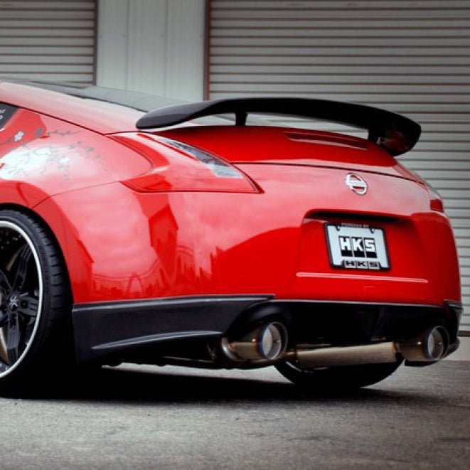 HKS Dual Hi - Power Titanium Tip Catback Exhaust VQ37VHR (09+ 370z) - HKS