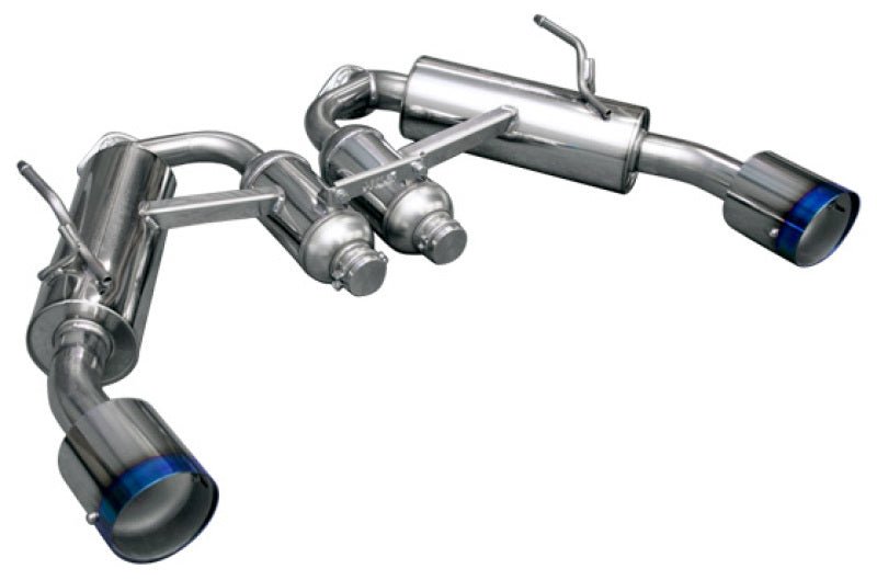 HKS Dual Hi - Power Titanium Tip Exhaust (Infiniti Q50) - HKS