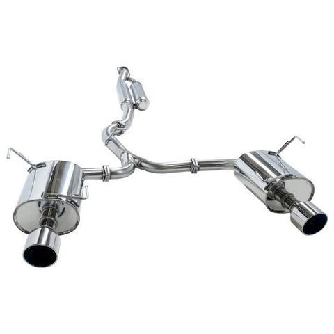 HKS Super Turbo Muffler Cat Back Exhaust (15 - 21 Subaru WRX) - HKS