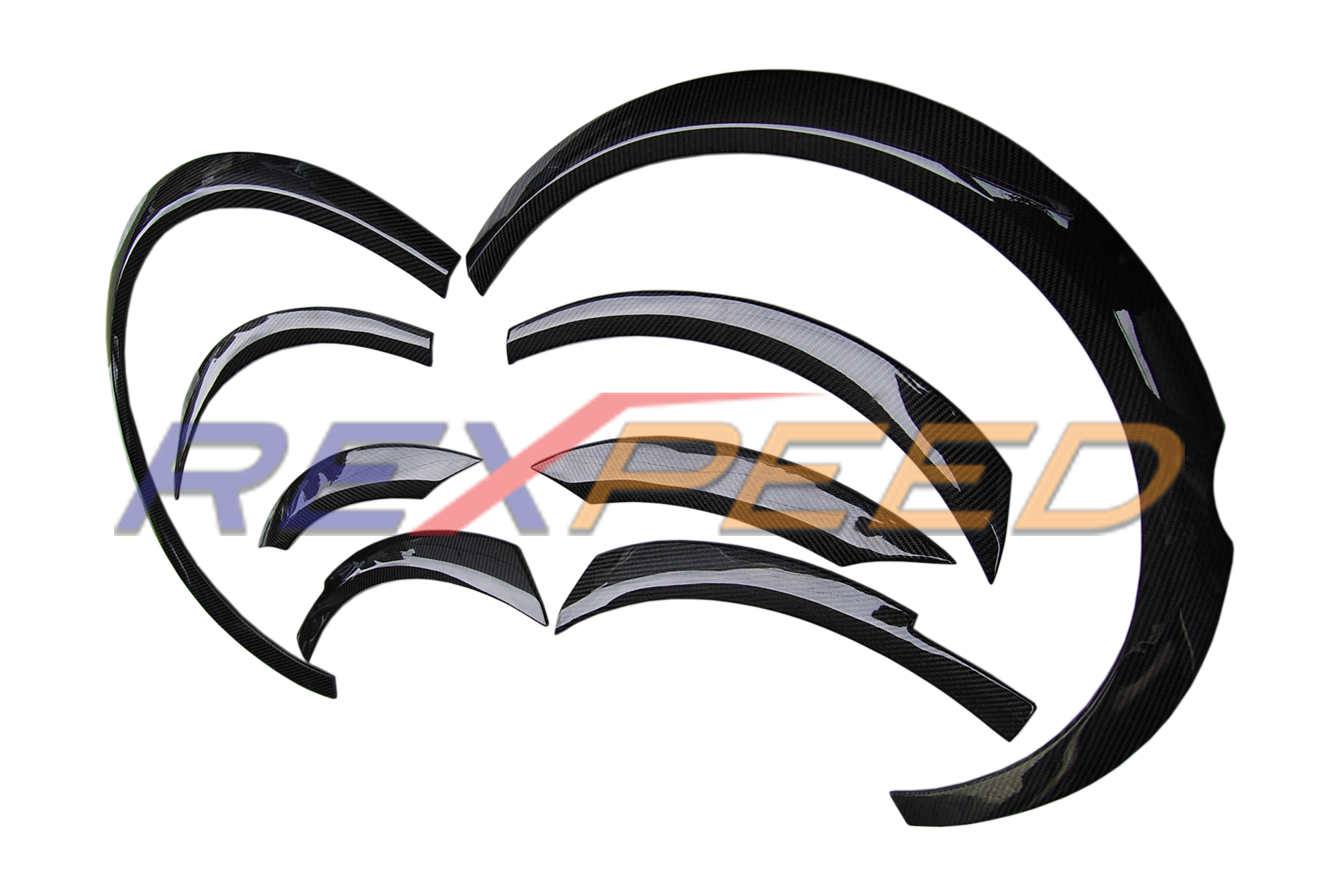 Rexpeed V2 Carbon Fiber Fender Trim Kit (MK5 Supra)