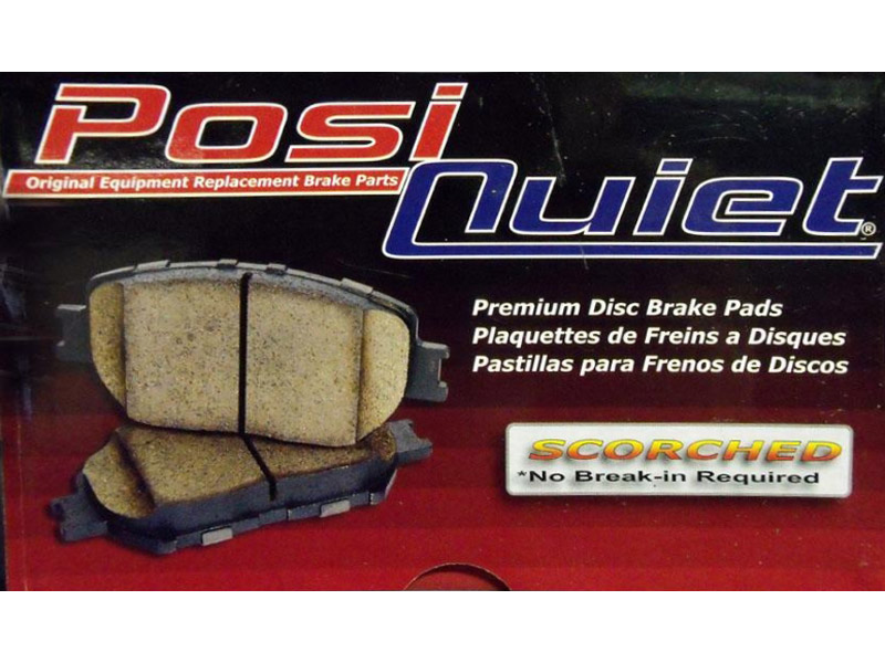 StopTech PosiQuiet Semi-Metallic Front Brake Pads (MK5 Supra) - JD Customs U.S.A