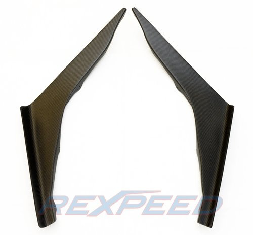 Rexpeed K-Style Carbon Canards (GT-R R35 DBA) - JD Customs U.S.A