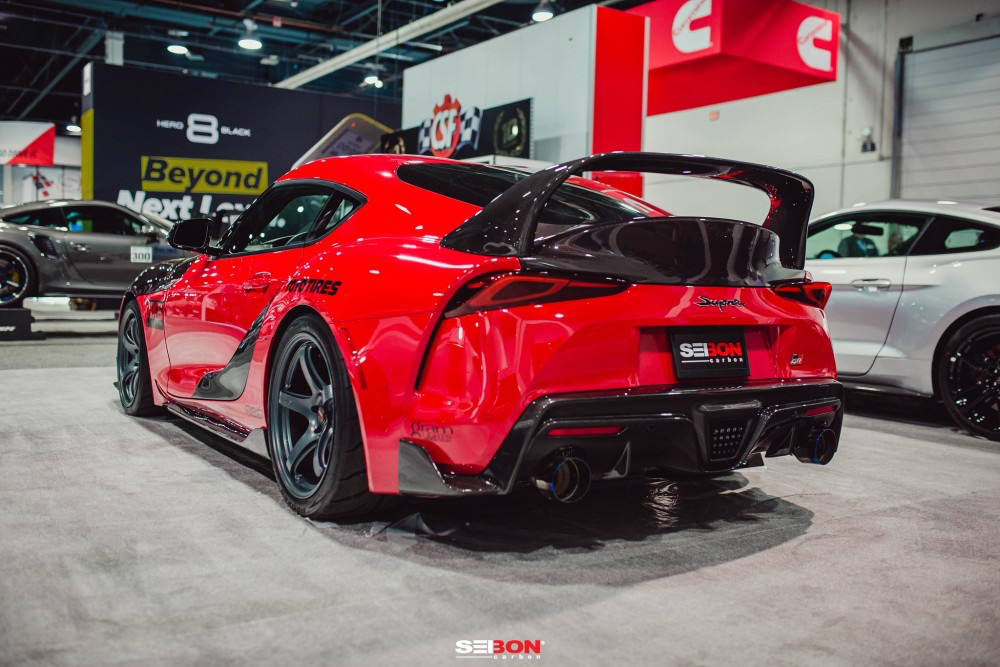 Seibon MB-Style Carbon Fiber Rear Spoiler (MK5 Supra) - JD Customs U.S.A