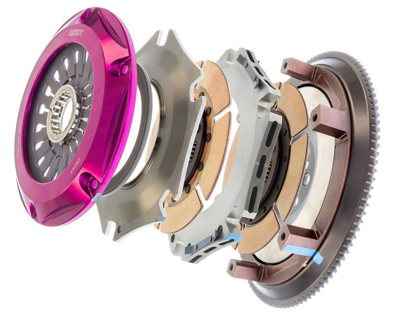 Exedy Twin Disc Cerametallic Clutch Rebuild Parts (Evo 7/8/9) (EXECM06S)