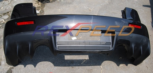 Rexpeed Carbon Fiber Exhaust Shield (Evo X) - JD Customs U.S.A