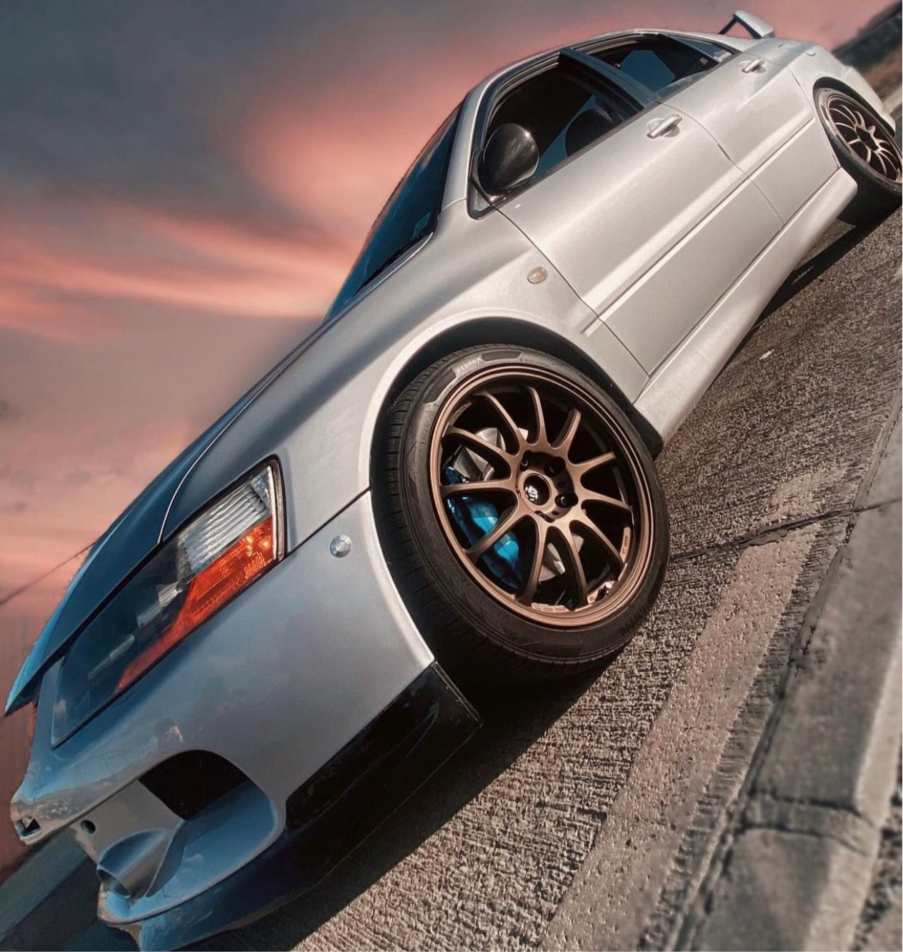 JDC Front Bumper Quick Release | Side Kit | Mitsubishi Evo 8/9 - 11