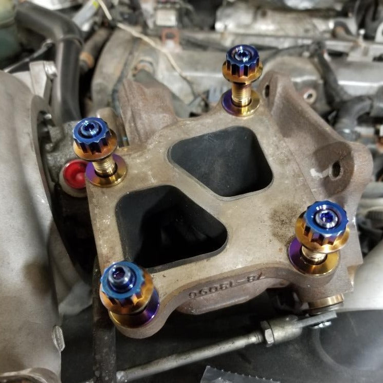 JDC Titanium Turbo to Manifold Stud Kit (Evo 4-10/Universal) - 4