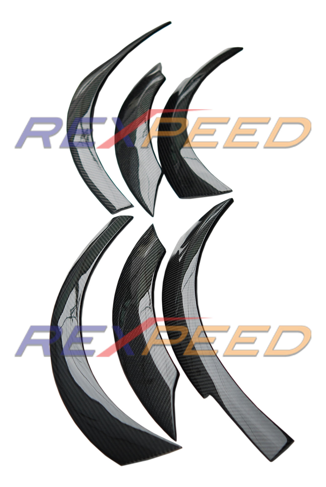 Rexpeed V2 Carbon Fiber Fender Trim Kit (MK5 Supra)