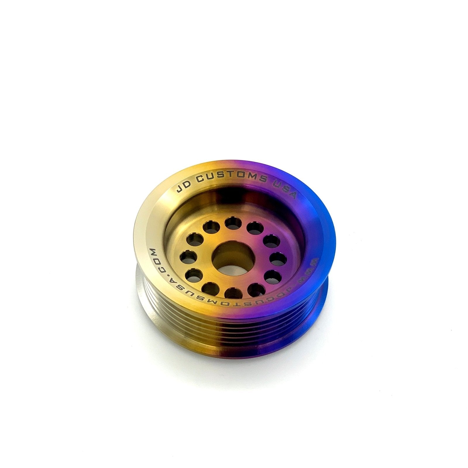 JDC 10% Under - Driven Alternator Pulley (Evo 4 - 9) - JD Customs U.S.A