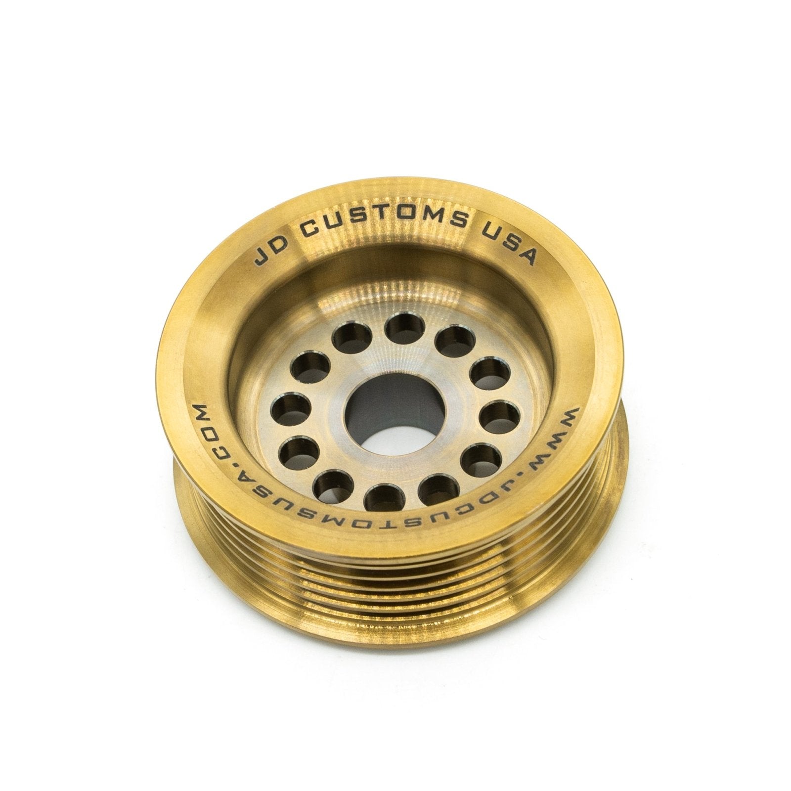 JDC 10% Under - Driven Alternator Pulley (Evo 4 - 9) - JD Customs U.S.A