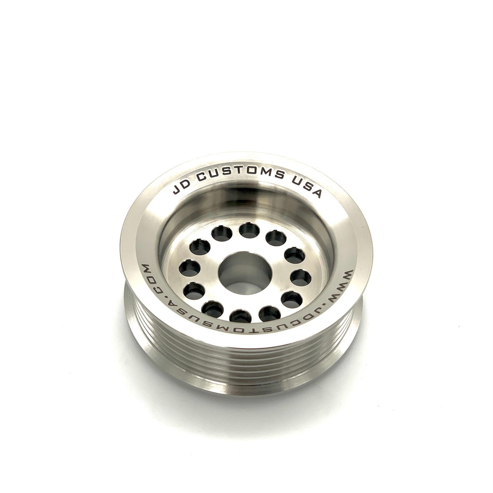 JDC 10% Under - Driven Alternator Pulley (Evo 4 - 9) - JD Customs U.S.A